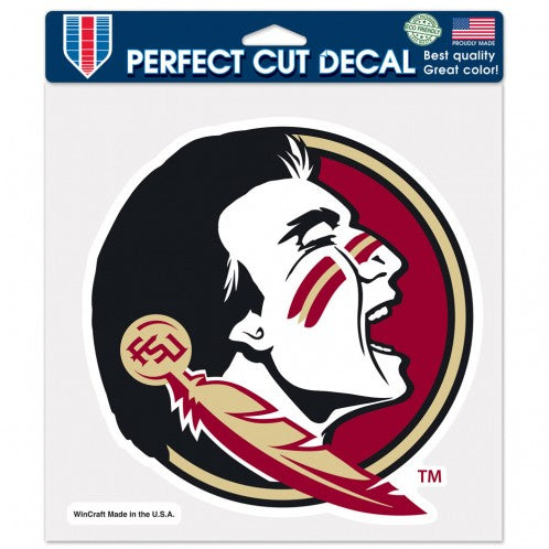 Florida State Seminoles Decal 8x8 Die Cut Color - Special Order