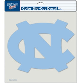 North Carolina Tar Heels Decal 8x8 Die Cut Color - Special Order