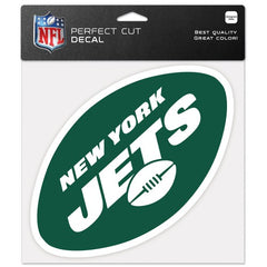 New York Jets Decal 8x8 Die Cut Color - Special Order