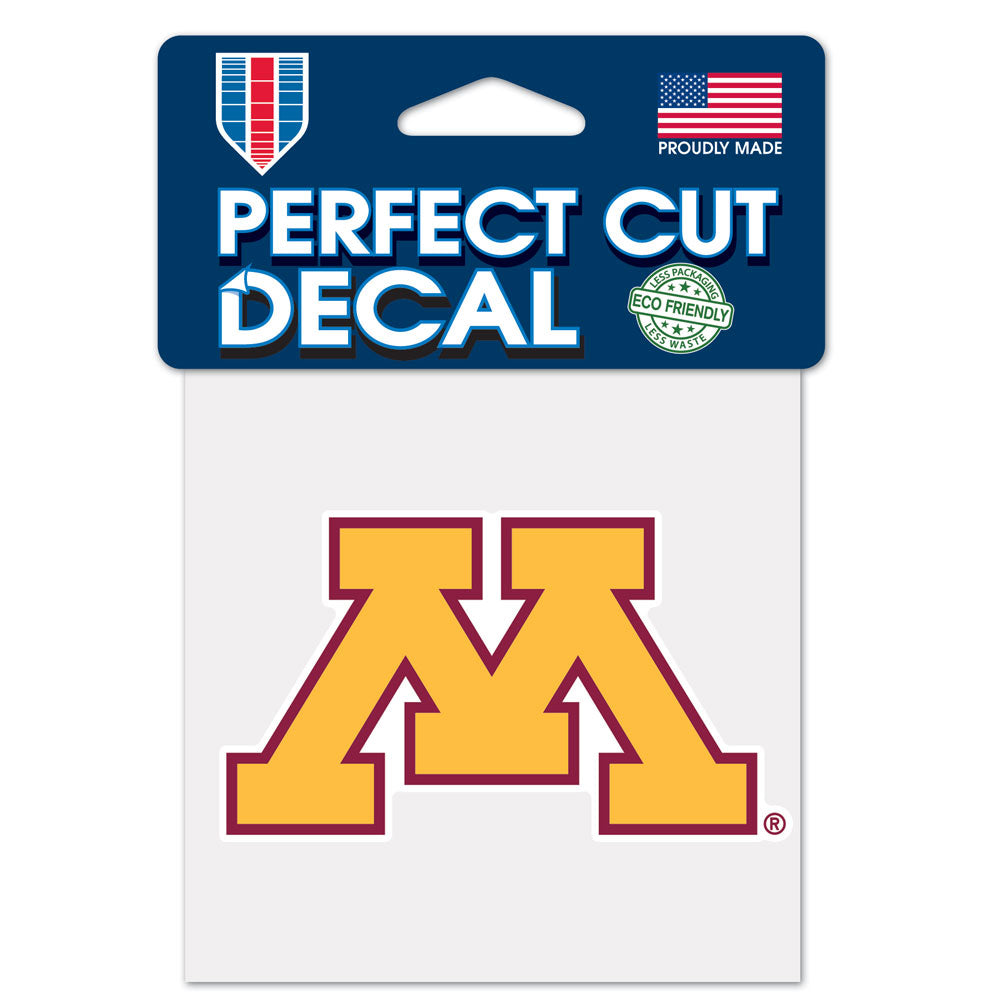 Minnesota Golden Gophers Decal 4x4 Perfect Cut Color - Special Order