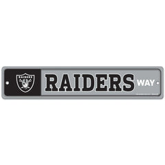 Las Vegas Raiders Sign 3.75x19 Plastic Street Style - Special Order