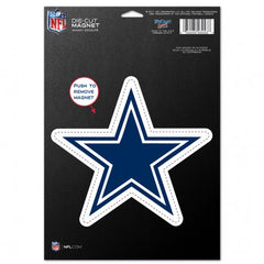 Dallas Cowboys Magnet 6.25x9 Die Cut Logo Design - Special Order