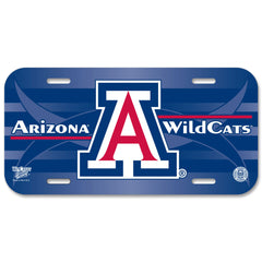 Arizona Wildcats License Plate Plastic - Special Order