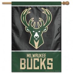 Milwaukee Bucks Banner 28x40 Vertical - Special Order