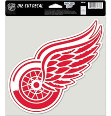 Detroit Red Wings Decal 8x8 Die Cut Color - Special Order