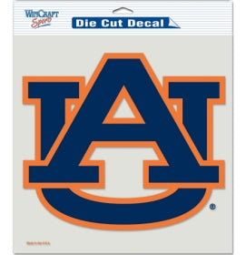 Auburn Tigers Decal 8x8 Perfect Cut Color - Special Order