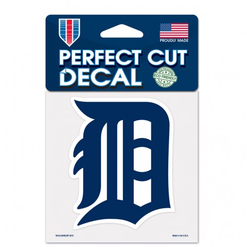 Detroit Tigers Decal 4x4 Perfect Cut Color - Special Order