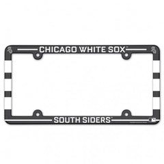 Chicago White Sox License Plate Frame Plastic Full Color Style
