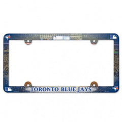 Toronto Blue Jays License Plate Frame Plastic Full Color - Plastic - Special Order