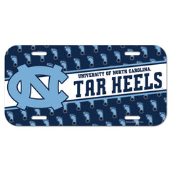 North Carolina Tar Heels License Plate Plastic - Special Order