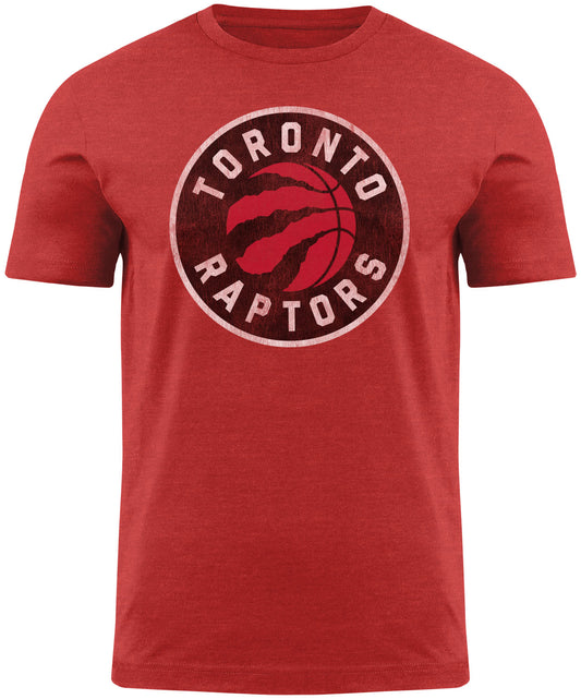 Toronto Raptors NBA Distressed Global Red T-Shirt