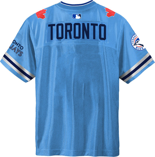 Toronto Blue Jays MLB Football Light Blue T-Shirt