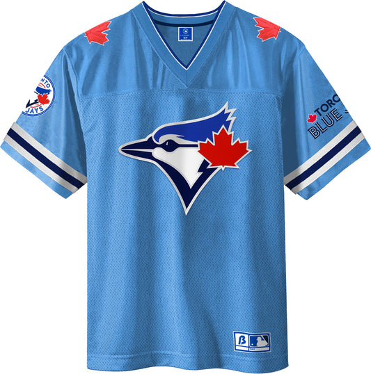 Toronto Blue Jays MLB Football Light Blue T-Shirt