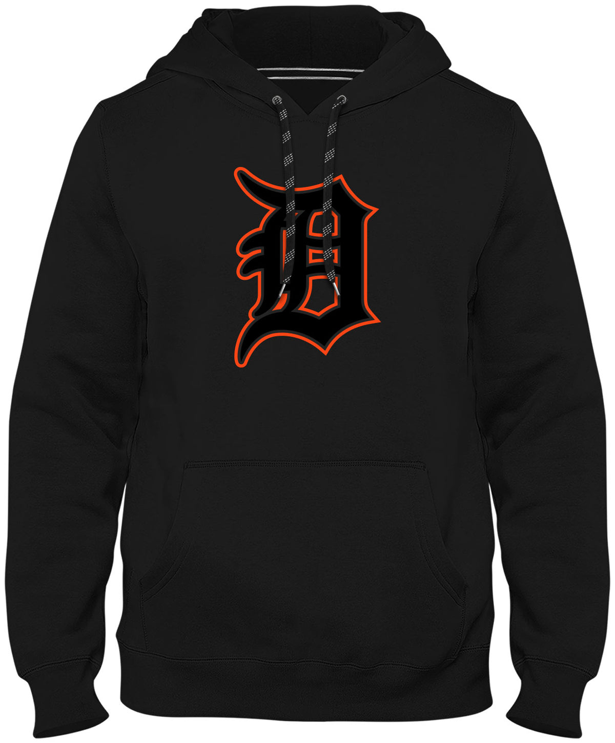Detroit Tigers MLB Back in Black Hoodie