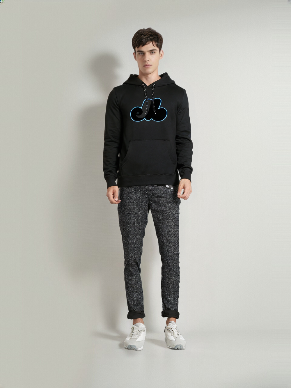 Montreal Expos MLB Back in Black Hoodie