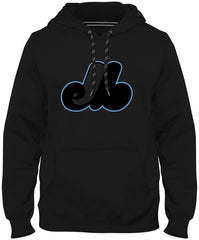 Montreal Expos MLB Back in Black Hoodie