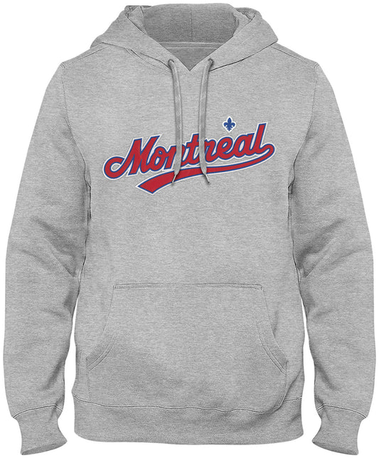 Montreal Expos MLB Cooperstown Gray Hoodie