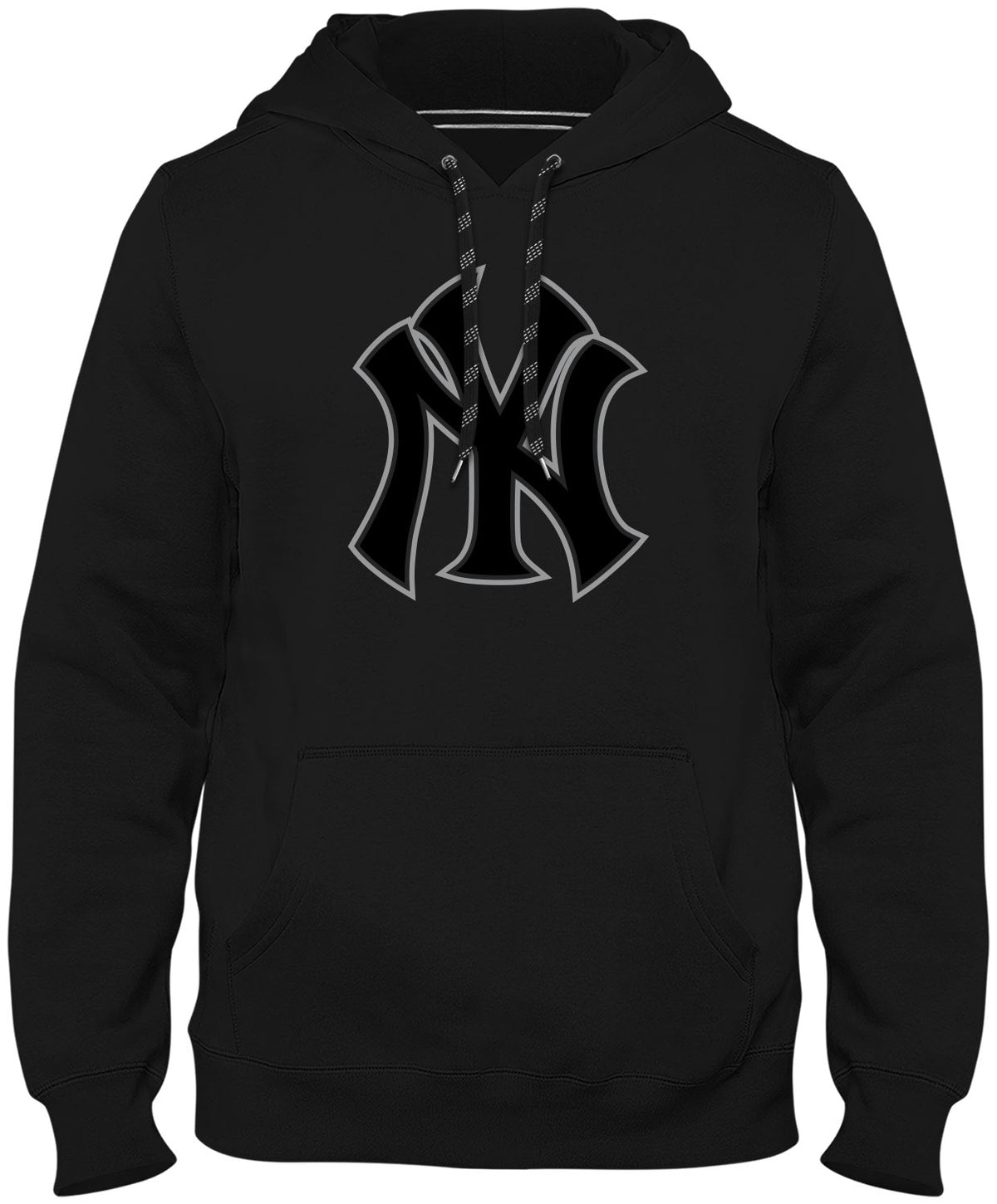 New York Yankees MLB Back in Black Hoodie