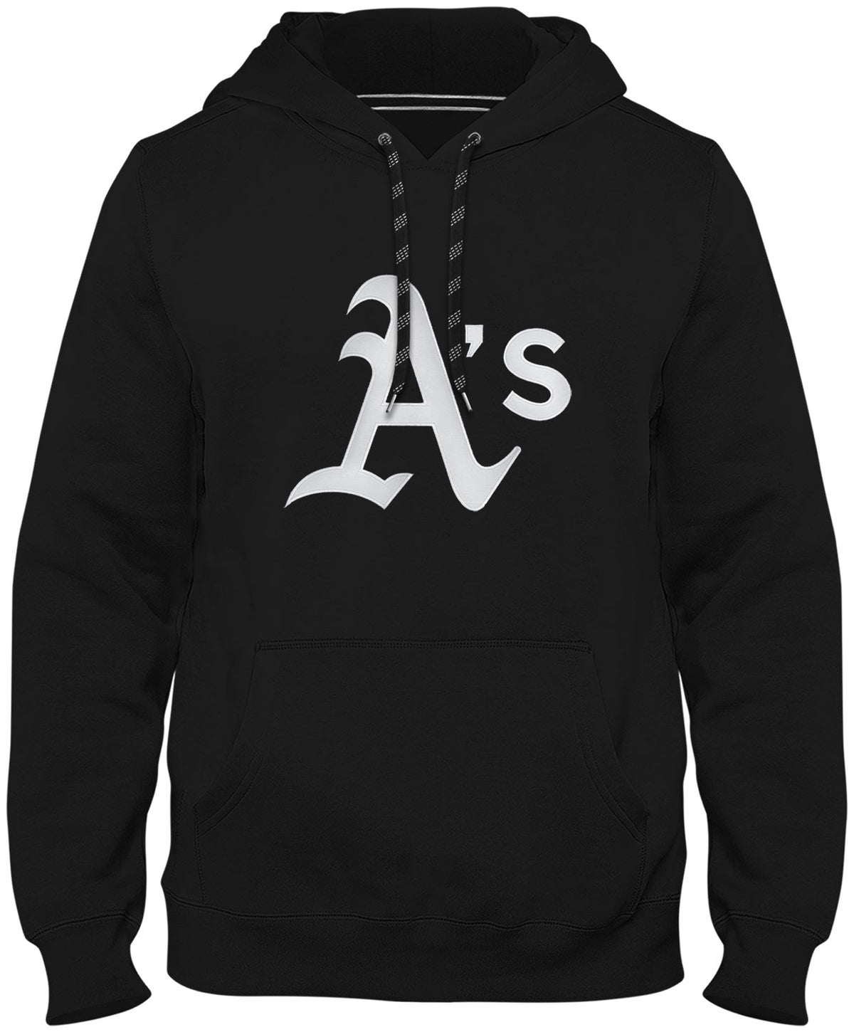 Oakland Athletics MLB Shadow Express Black Hoodie