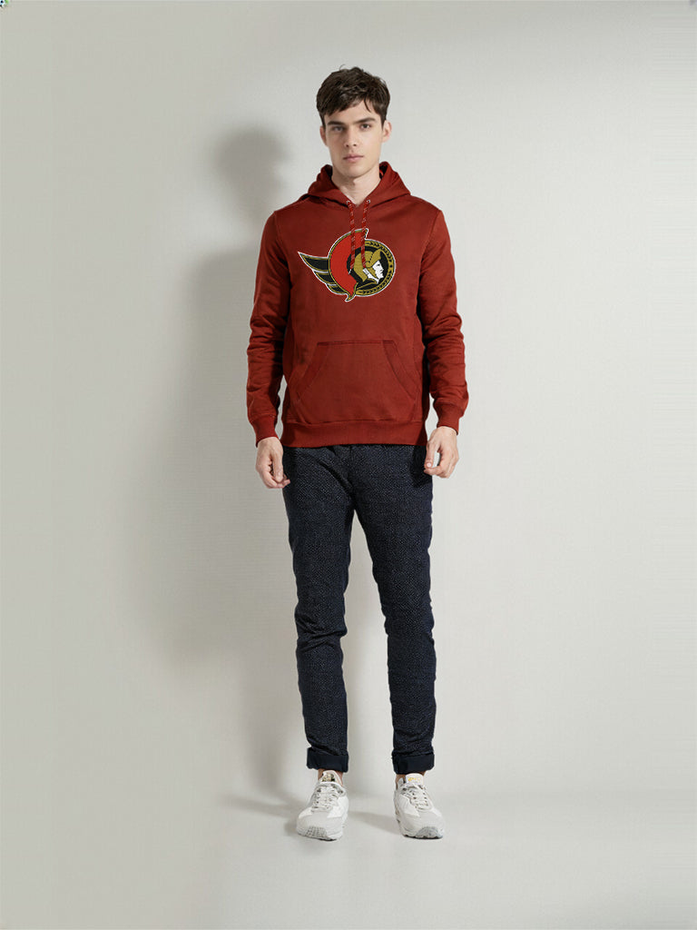 Ottawa Senators NHL Express Canada Red Hoodie