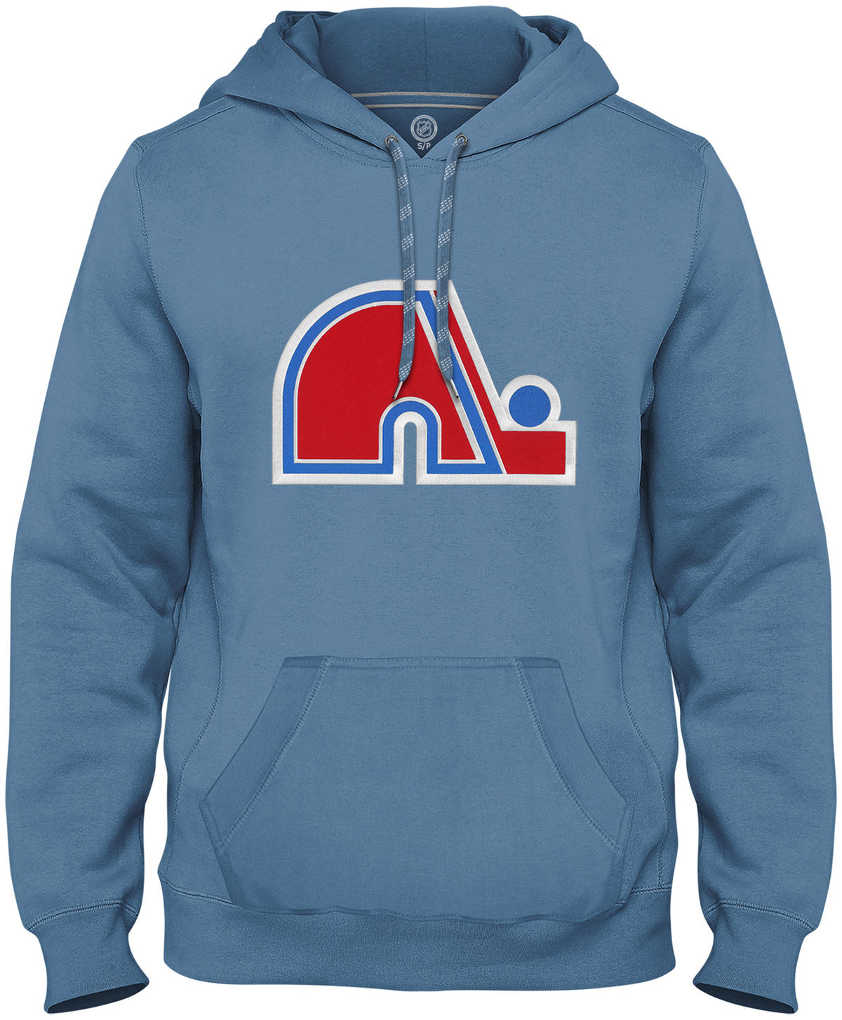 Quebec Nordiques NHL Express Canada Light Blue Hoodie