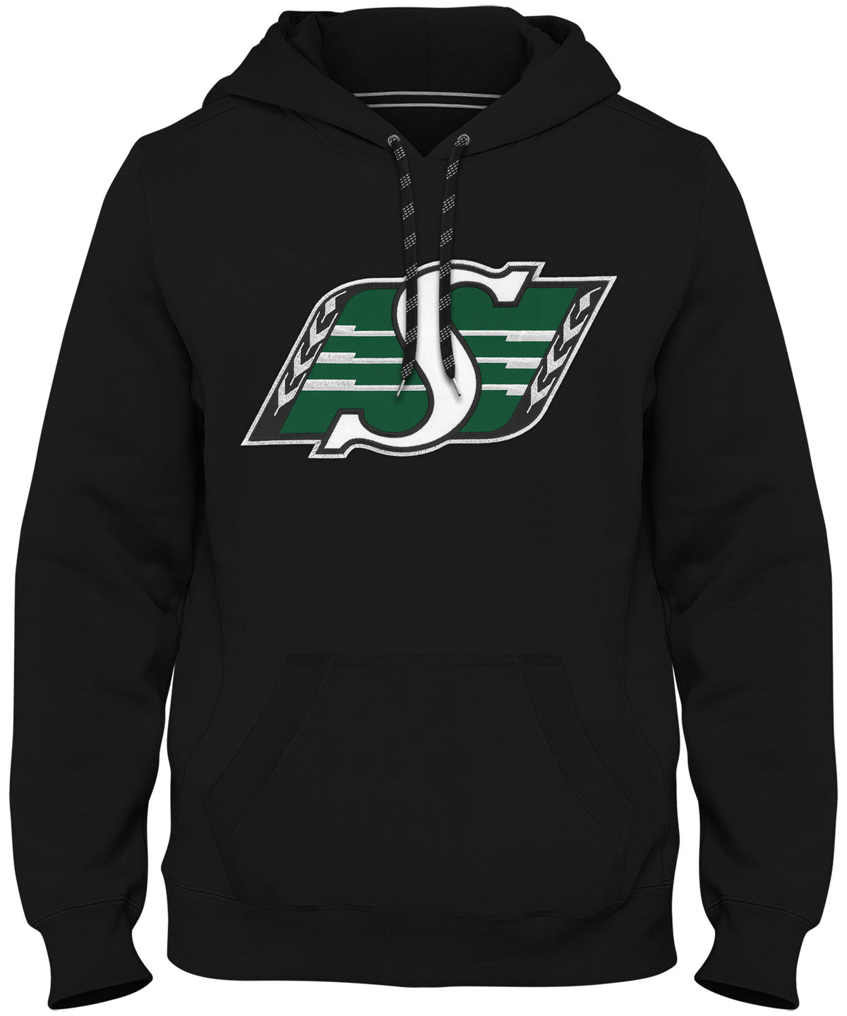 Saskatchewan Roughriders CFL Bulletin Express West Black Hoodie