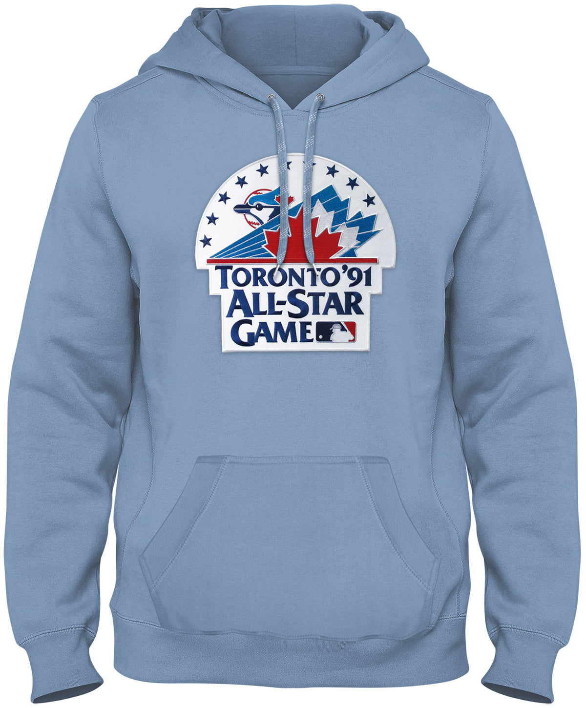 Toronto Blue Jays MLB Cooperstown All-Star Light Blue Hoodie