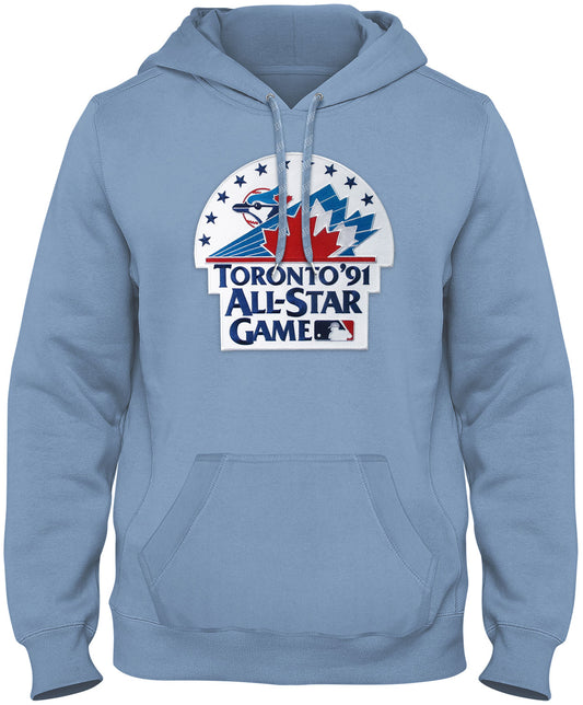 Toronto Blue Jays MLB Cooperstown All-Star Light Blue Hoodie