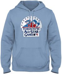 Toronto Blue Jays MLB Cooperstown All-Star Light Blue Hoodie