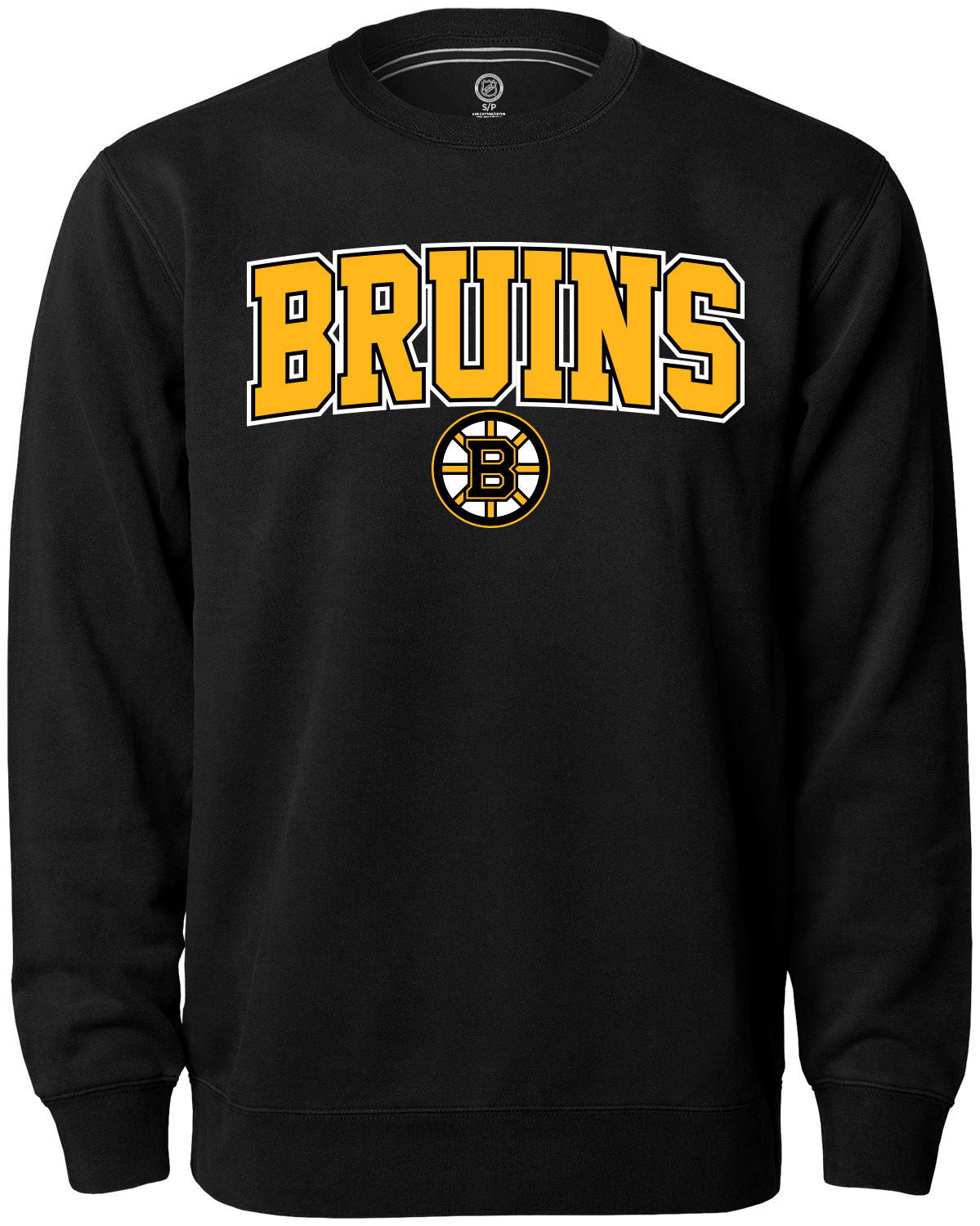 Boston Bruins NHL Crew Black Sweatshirt
