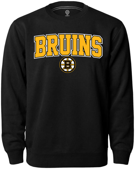 Boston Bruins NHL Crew Black Sweatshirt
