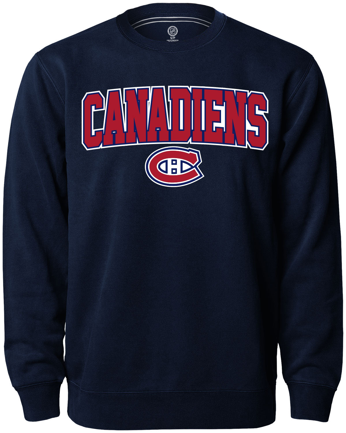 Montreal Canadiens NHL Crew Navy Sweatshirt