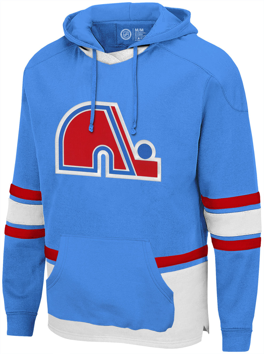 Quebec Nordiques NHL Breakout Royal Blue Hoodie