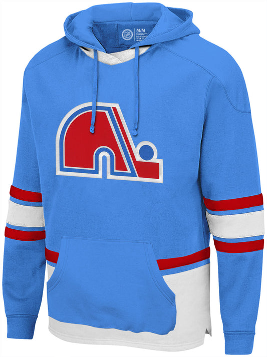Quebec Nordiques NHL Breakout Royal Blue Hoodie