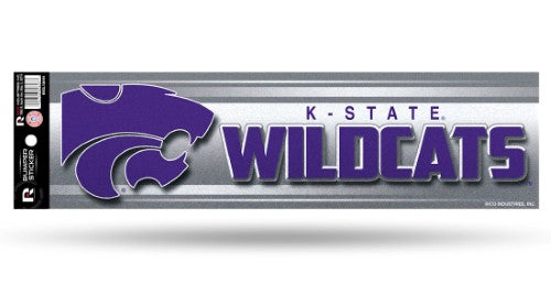 Kansas State Wildcats Decal Bumper Sticker Glitter