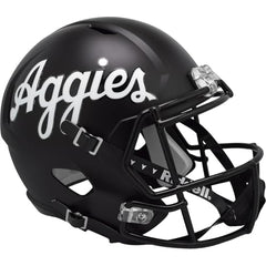 Texas A&M Aggies Helmet Riddell Replica Full Size Speed Style Script - Special Order