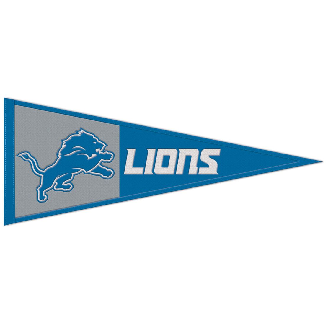 Detroit Lions Pennant Wool 13x32
