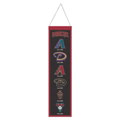 Arizona Diamondbacks Banner Wool 8x32 Heritage Evolution Design - Special Order