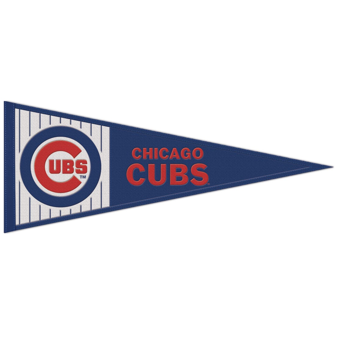 Chicago Cubs Pennant 13x32 Wool - Special Order
