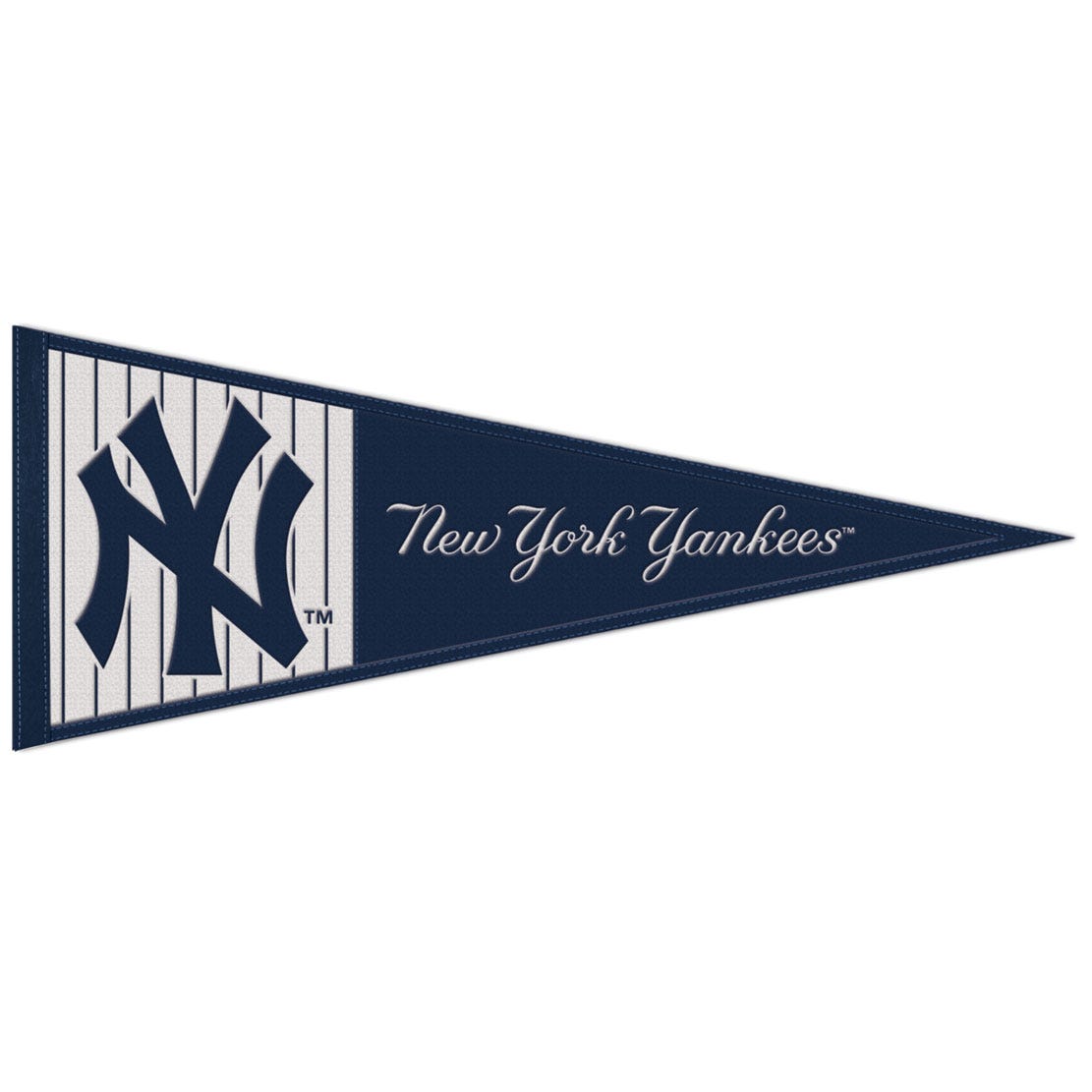 New York Yankees Pennant 13x32 Wool - Special Order