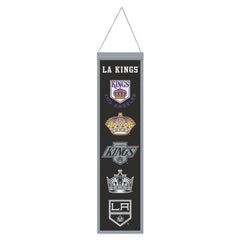 Los Angeles Kings Banner Wool 8x32 Heritage Evolution Design - Special Order