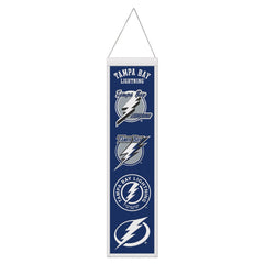 Tampa Bay Lightning Banner Wool 8x32 Heritage Evolution Design - Special Order