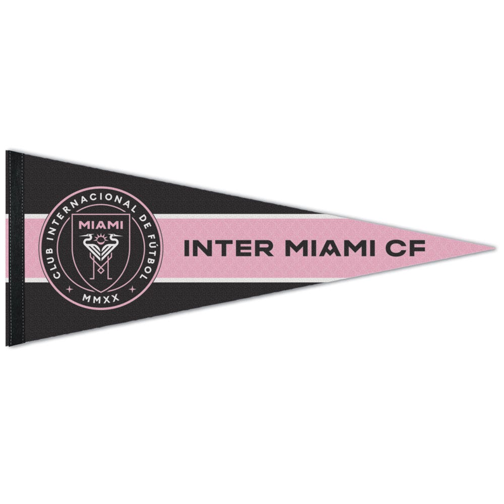 Inter Miami CF Pennant 12x30 Premium Style