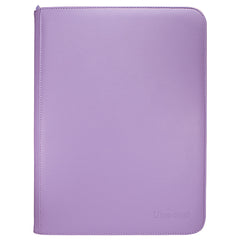 Vivid 9 Pocket Zippered PRO-Binder Purple