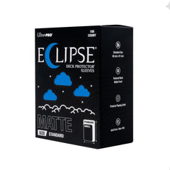 Eclipse Matte Standard Deck Protector Sleeves 105 Pack Pacific Blue
