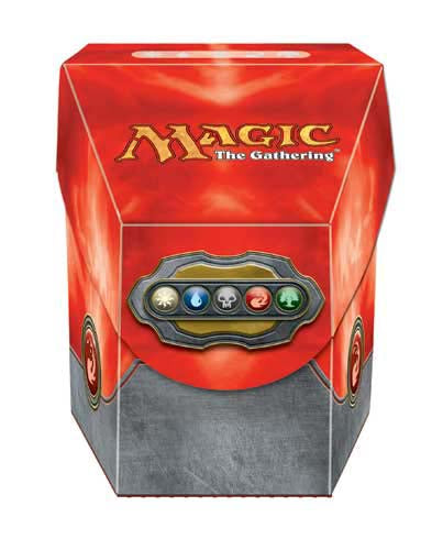 Deck Box - ProHex - Magic: The Gathering - Commander - Red