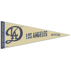 Los Angeles Dodgers Pennant 12x30 Premium Style City Connect Special Order