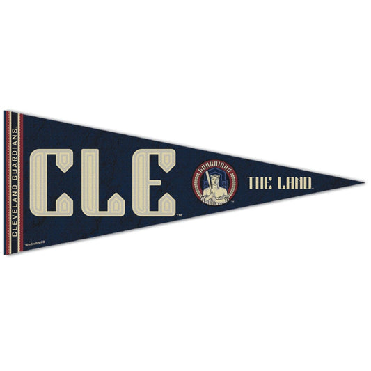 Cleveland Guardians Pennant 12x30 Premium Style City Connect - Special Order