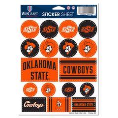 Oklahoma State Cowboys Decal Sheet 5x7 Vinyl - Special Order