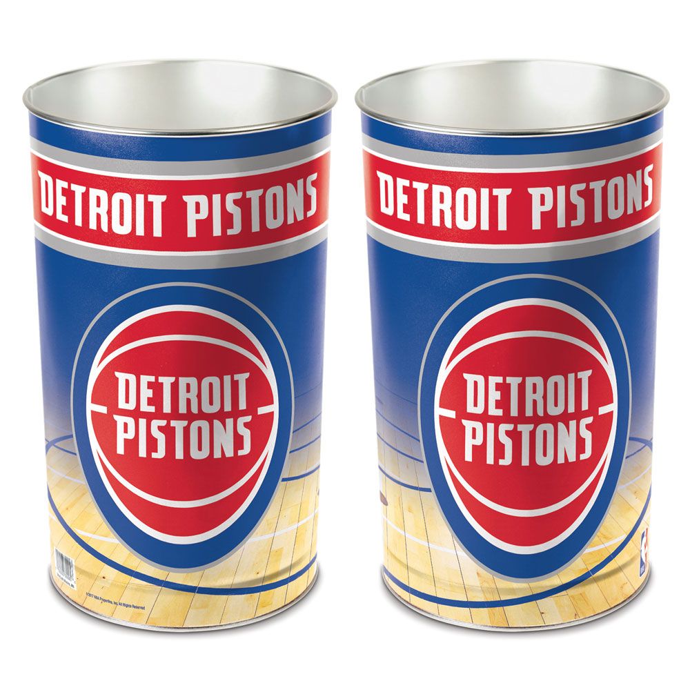 Detroit Pistons Wastebasket 15 Inch - Periodic Restock